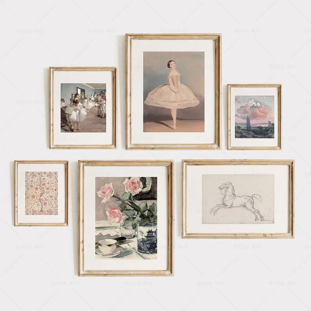 Картина на холсте &quotДевушка балерина&quot