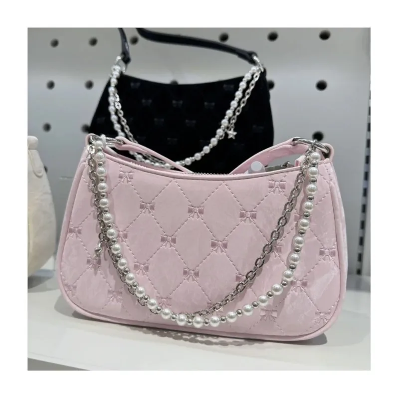 JIAERDI милая розовая сумка для подмышек кошелек женщин в стиле Харадзюку с бантом и