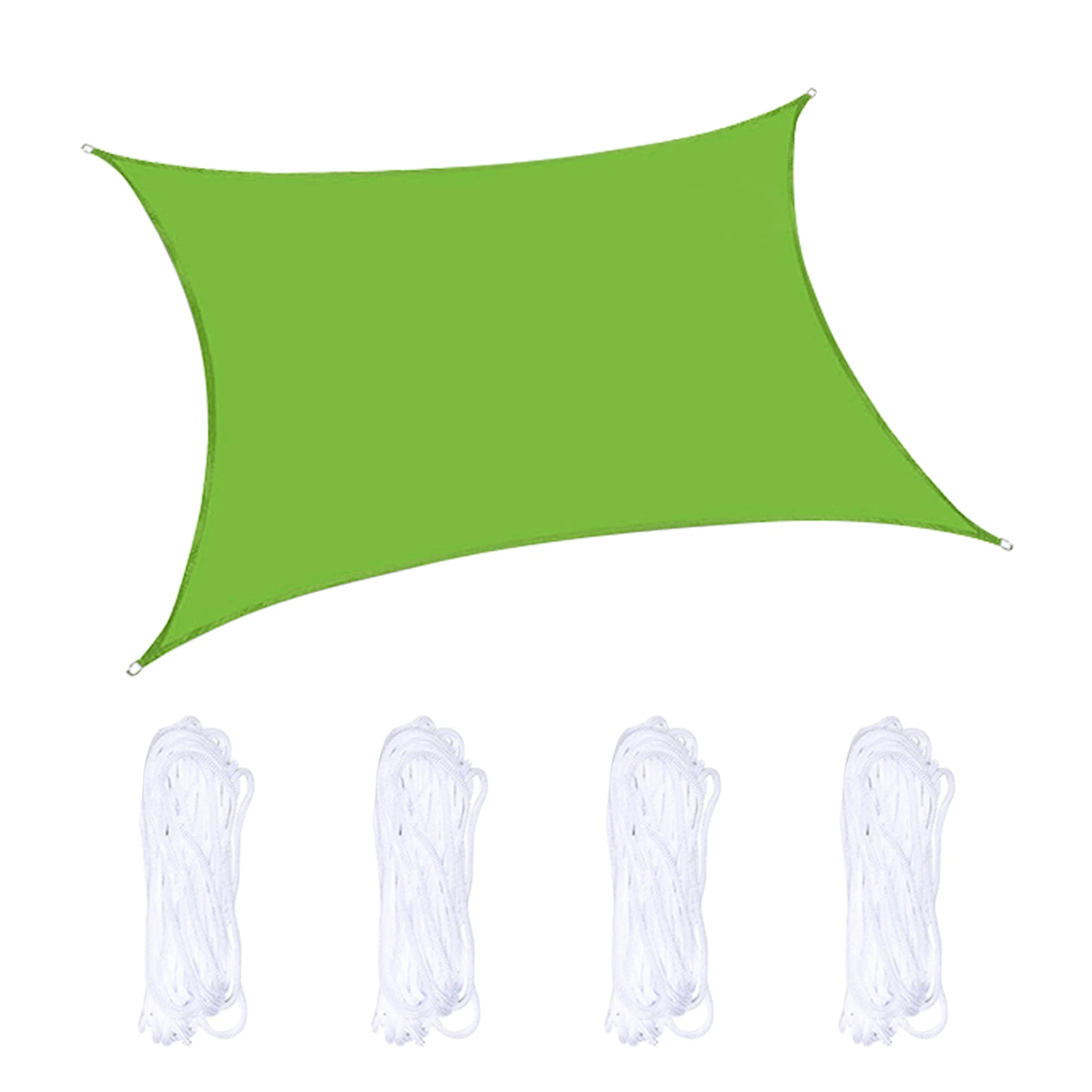 

3x3m Beach With Wind Ropes Oxford Cloth Square Waterproof Sun Shade Sail For Patios Pool Easy Install Outdoor Garden Camping