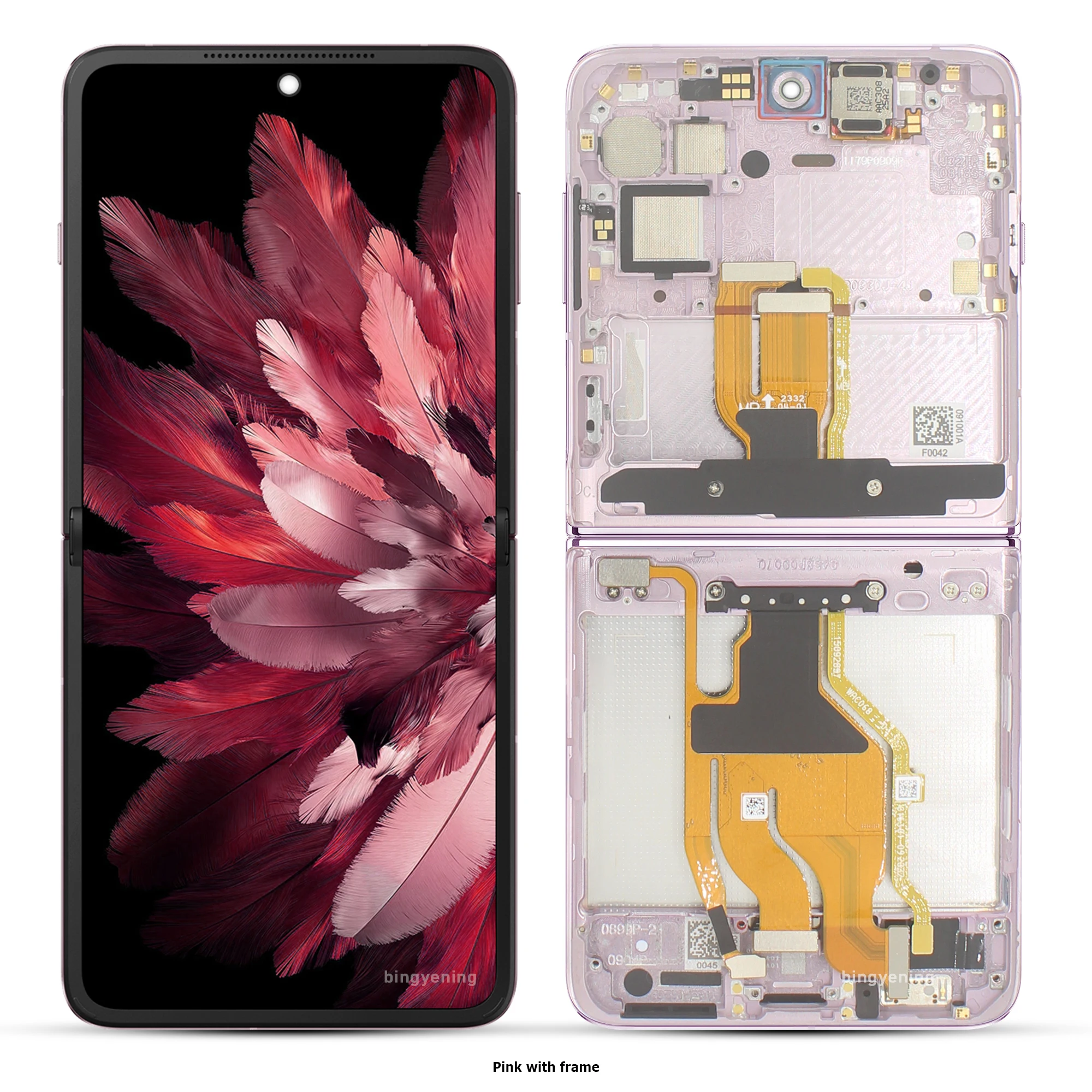 Оригинальный 6 8-дюймовый откидной ЖК-экран для OPPO Find N3 в сборе Flip AMOLED LCD