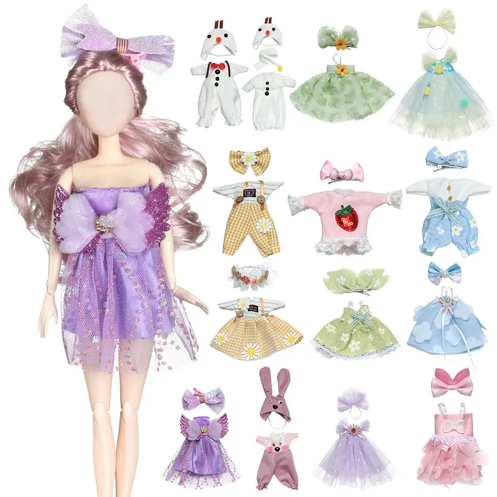 Ткань для шарнирной куклы 1/8 аксессуары кукол платье 16 ~ 17 см летние игрушки
