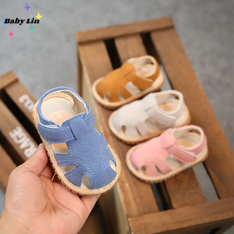 

Летняя пляжная обувь для малышей 2023, детские сандалии, для малышей, мальчиков, для первых шагов, для новорожденных, для девочек, первая обувь, внутренние сандалии с мягкой подошвой для младенцев