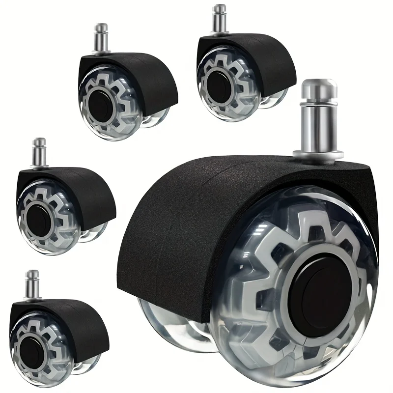 

Полиуретановые поворотные ролики для кресел 2 дюйма (5 шт.)