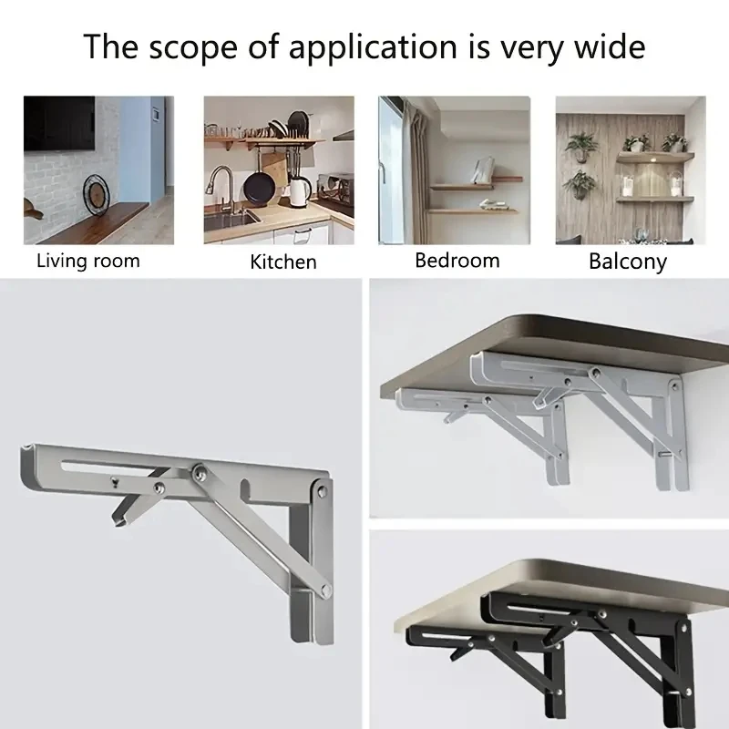 2 шт. сверхмощные складные Кронштейны-8 10 и 12-настенные для настольного стола с