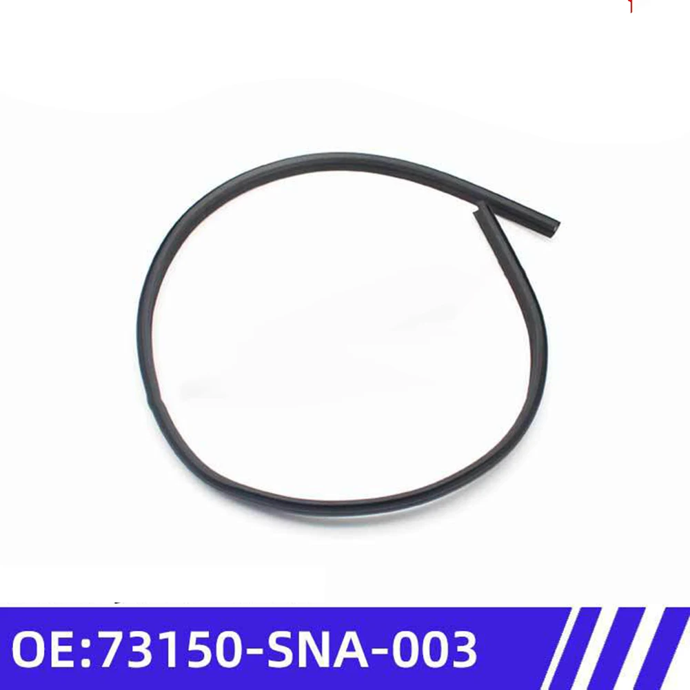 

1x Car Front Windshield Reveal Surround Molding Trim Molded Weatherstrip Seal 73150-SNA-003 For Honda Civic 2006-2011