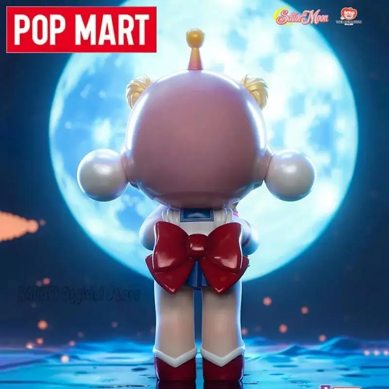 Фото POPMART SKULLPANDA Серия Сейлор Мун Аниме Фигурка Слепая коробка Угадай Сумка Орнамент Фигурки Настольные куклы Модель №5