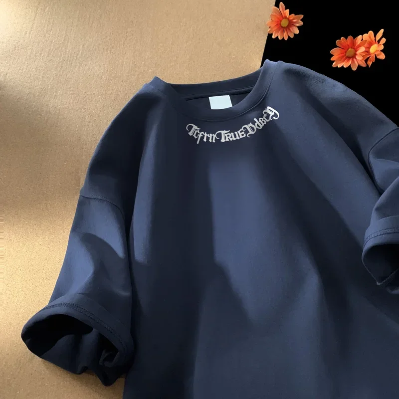 Мужские футболки большого размера белая хлопковая футболка 5XL для мужчин