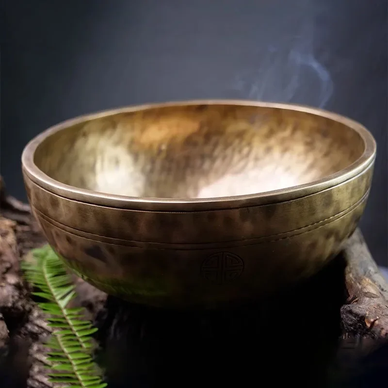 Тибетско-буддистские Поющая чаша большая ручная работа медитация Йога Непал