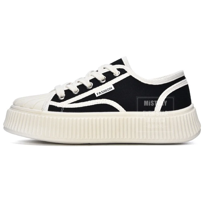 Women's platform canvas shoes 2023 new fashion breathable cloth shoes, versatile women's casual shoes suffocating women's shoes