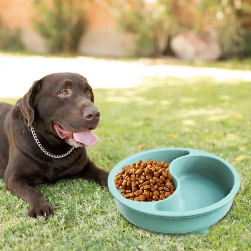 Новая кормушка для собак миска еды и воды силиконовые кормушки дозирования кошек