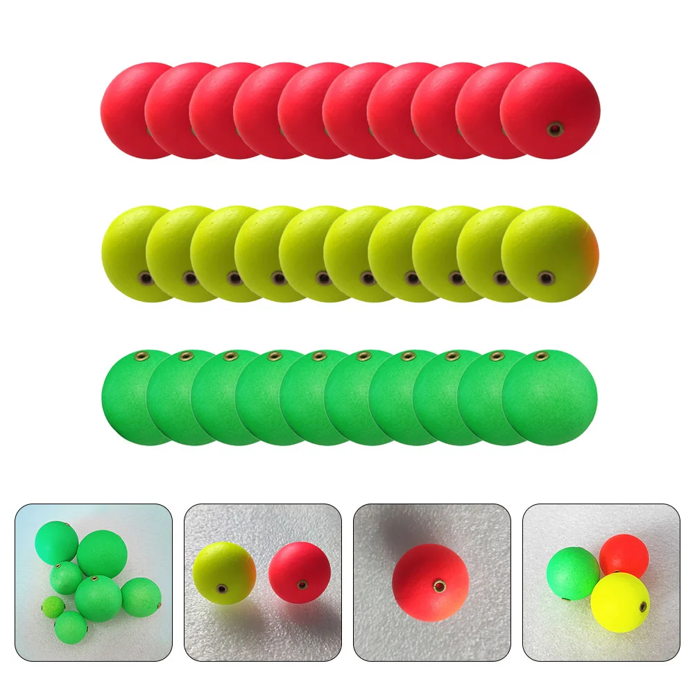 

30 Pcs Bobber Stoppers Fishing Line Bobbers Pro Tools Fishing Equipment Fishing Tools Fishing Float Major Fishing Beads
