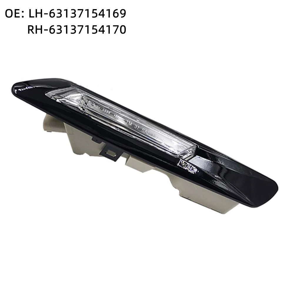 

NEW Auxiliary Turning Light Side Marker Corner Leaf Plate Light OE# 63137154169 63137154170 For BMW 535LI 2011-2013 F10 F11 F18
