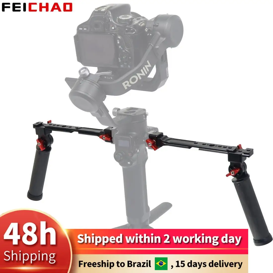 Шарнирный держатель RS2 RSC2 с двойной ручкой из углеродного - Цена: 4383.4