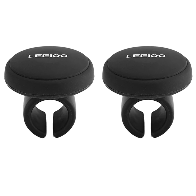 

2X Leeioo Universal Car Truck Steering Wheel Spinner Power Handle Knob Booster-Black