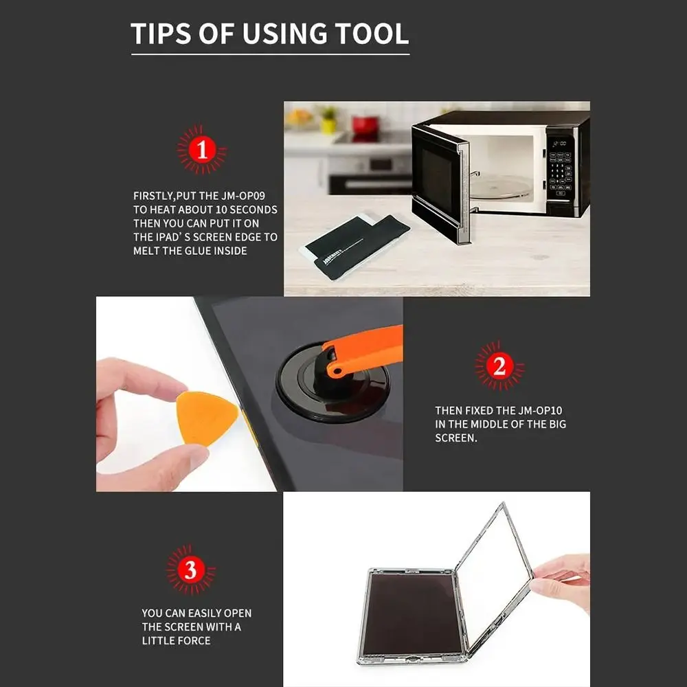 1 шт. с присоской инструмент для открытия ЖК-экрана ручные инструменты разборки