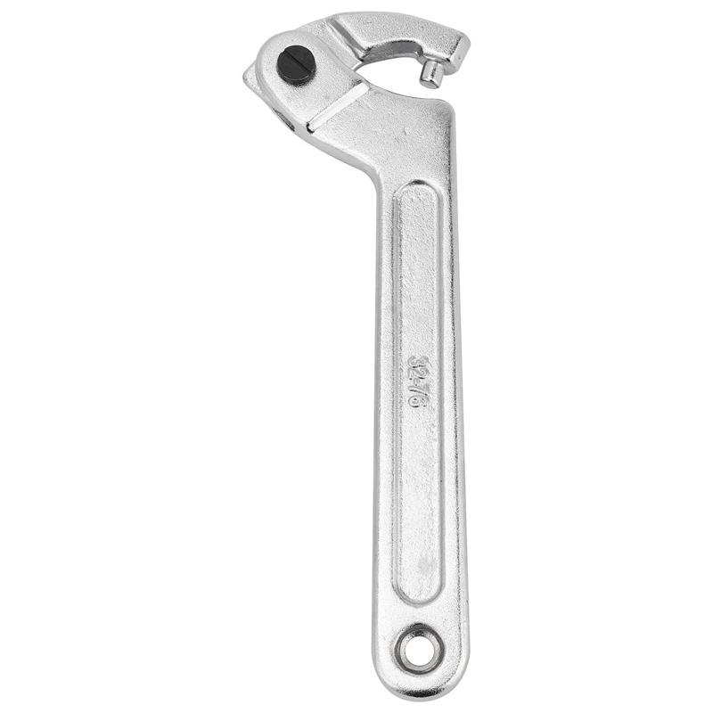 

Adjustable Hook Wrench C Spanner Tool Chrome Vanadium 32-76Mm With Scale Stainless Steel Key Hand Tools For Nuts Bolts
