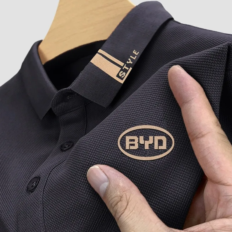 

Summer Causal Breathable Polo Shirt Custom Logo Printed Text Picture Brand Embroidery Individual Group Personalized Design
