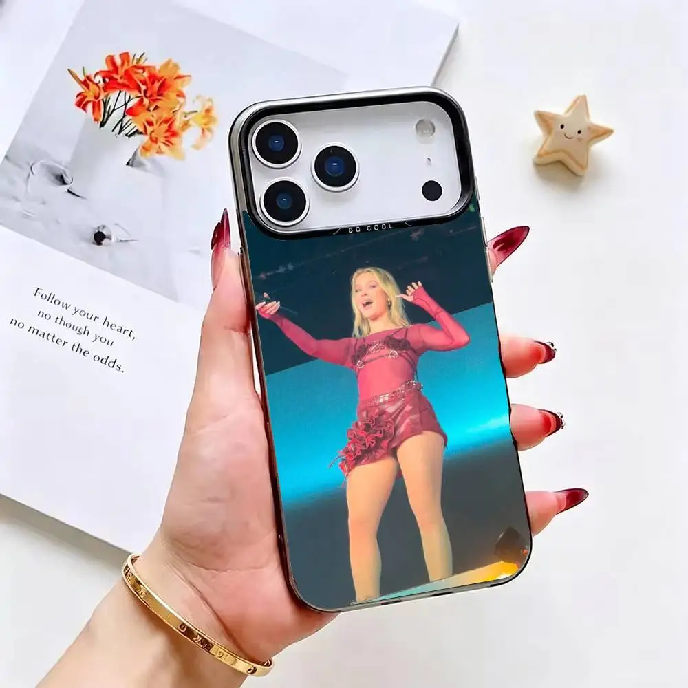 Чехол для телефона Singer Z-Zara Larsson Venus серебристого цвета для iPhone 17 16 15 14 13 12 11 Pro Max Plus (art.: 3920dcf2a8965) - 3920dcf2a8965