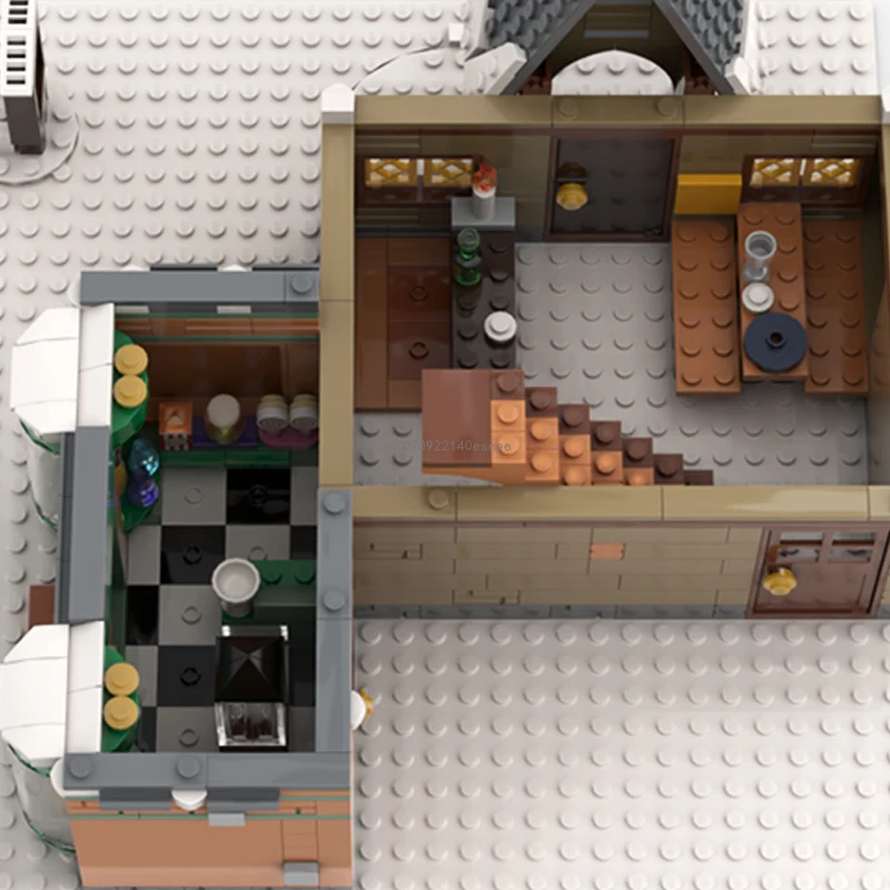 1048 шт. креативный фильм Волшебный мир строительный блок Moc модульная модификация