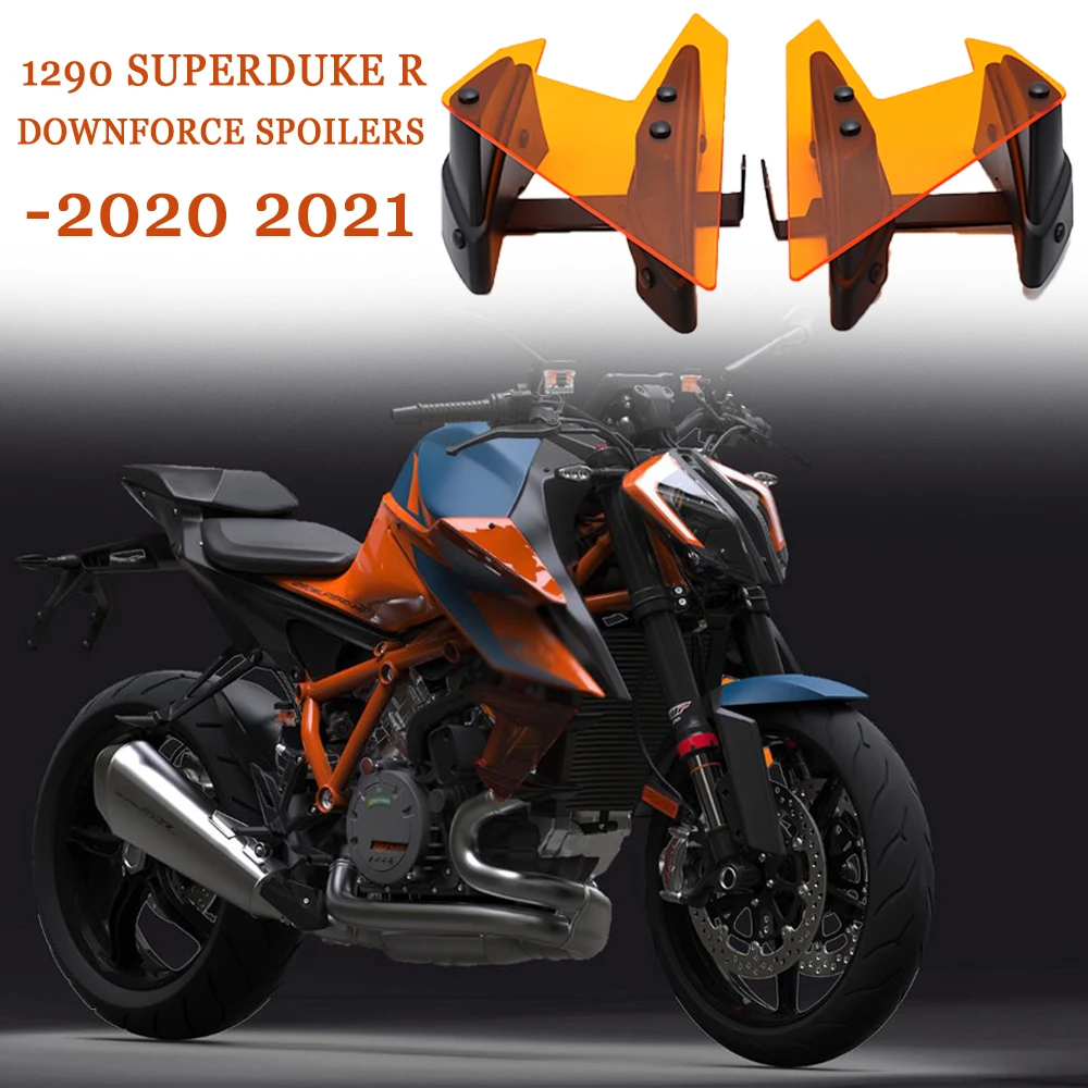 

Для 790 DUKE 2018 2019 2020 2021 890 DUKE R 2020, Новая защитная крышка двигателя, передняя крышка спойлера двигателя