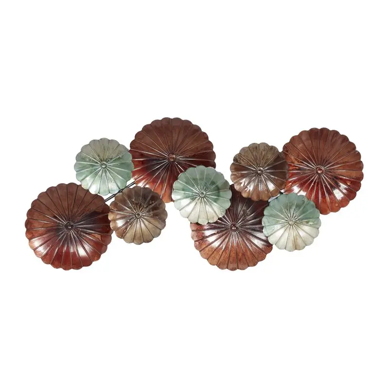 

Brown Metal Plate Wall Decor