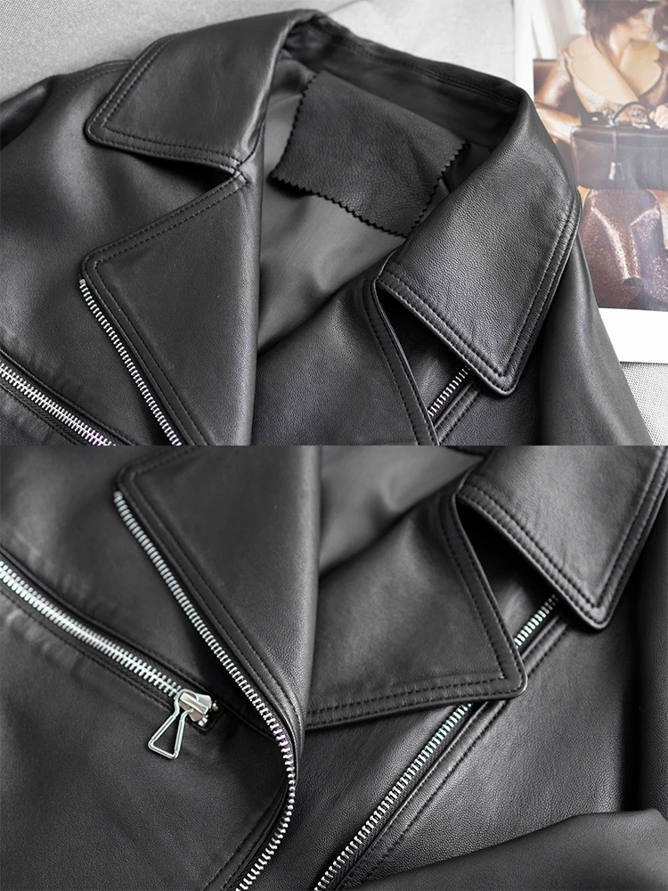 Рисунок 4 - Короткая мотоциклетная кожаная куртка