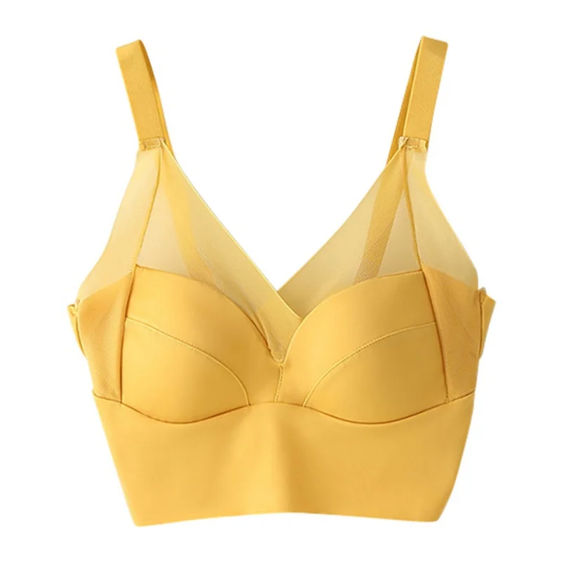 

Женские бюстгальтеры без косточек, бесшовный поддерживающий бюстгальтер, мягкий дышащий бюстгальтер для сна