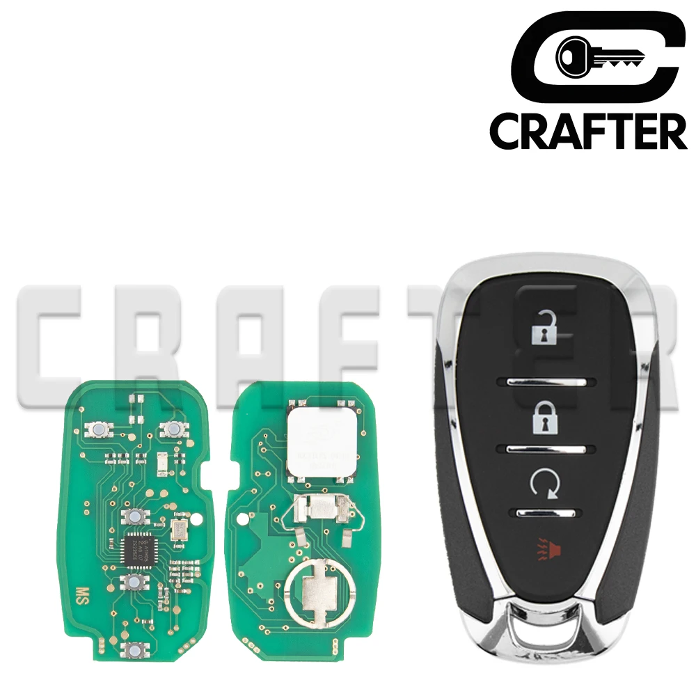 

Ключ Crafters HYQ4AA HYQ4EA 315/433 МГц ID 46 CHIIP, ключ смарт-карты для Chevrolet Blazer Traverse Camaro Cruze Malibu Equinox Spark