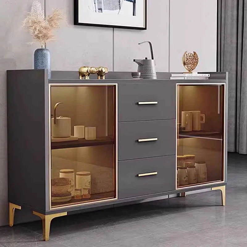 Напольные полки для гостиной шкафы минимализм современные итальянские витрина