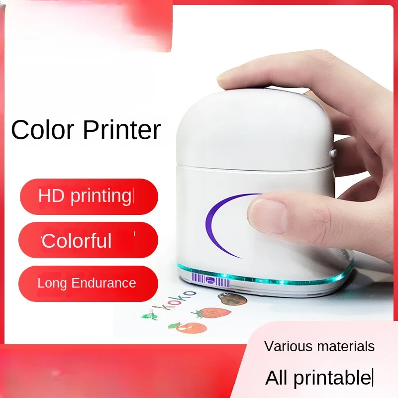Портативный цветной мини-принтер для самостоятельного нанесения татуировок и