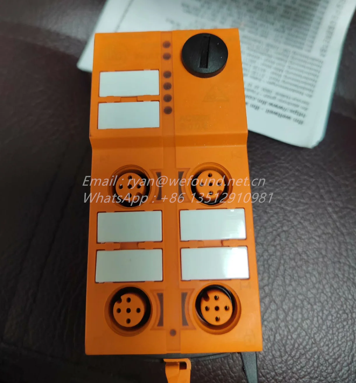 AC5205 для модуля IFM AS-Interface ClassicLine с технологией быстрого монтажа 4DI IP67