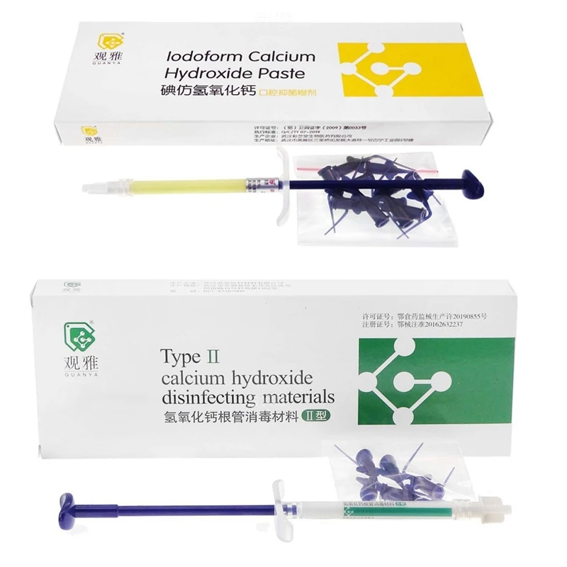

Guanya Calcium Hydroxide Root Canal Root Filled With Iodoform Calcium Hydroxide Paste Photocuring Calcium Hydroxide