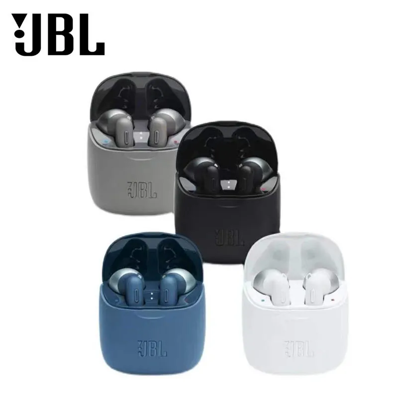

JBL TUNE 220 T220 TWS True Wireless Bluetooth-compatible Earphones Sport Earbuds In-Ear Headphones With Mic And Retail Packaging