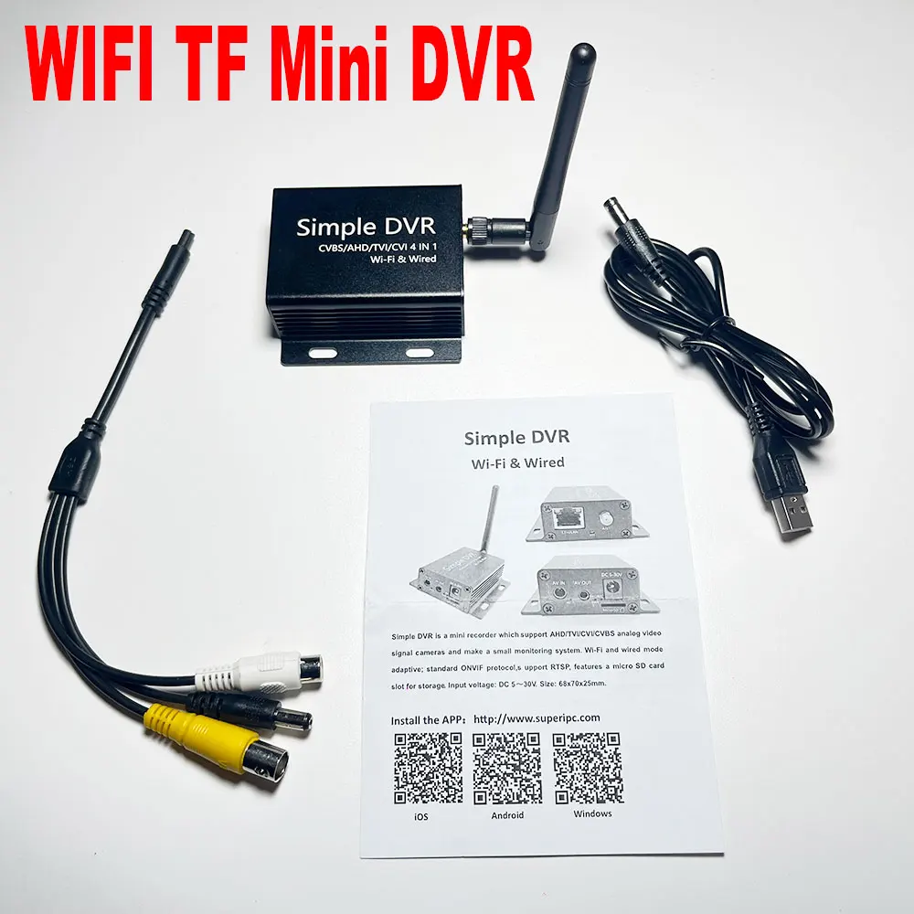 

Anja Core Мини-видеорегистратор Wi-Fi 1CH