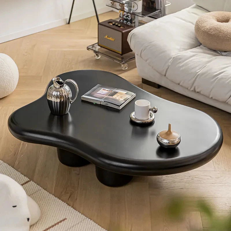 

Small Side Cloud Coffee Table Design Irregular Creative Makeup Tables Cream Style Series Console Coiffeuse Hotel Furniture AA55