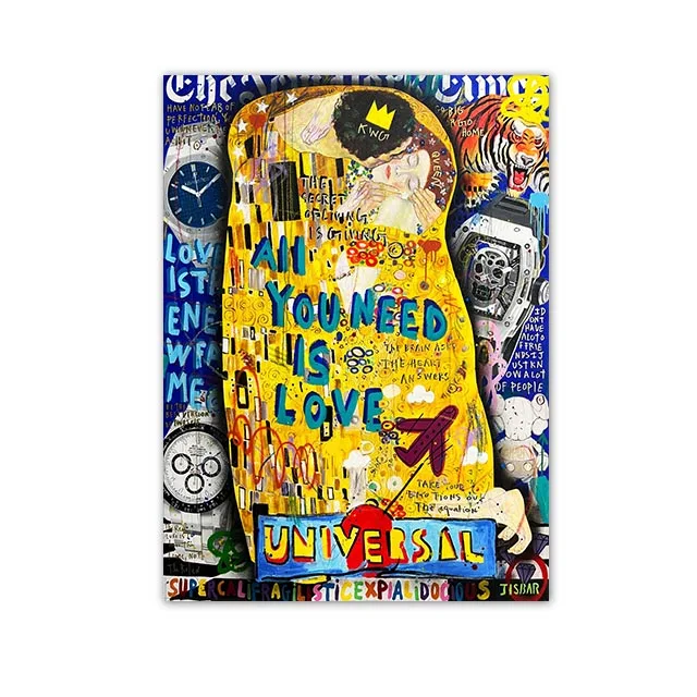 

Банкси стиль абстрактная картина на холсте