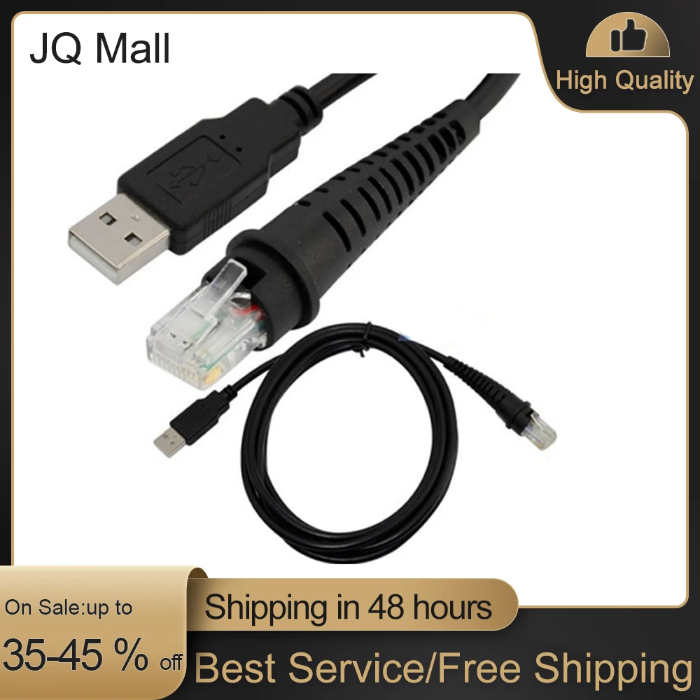 

Кабель для сканирования и передачи данных для сканера штрих-кодов Honeywell MS7120 MS9540 MS5145 2 м