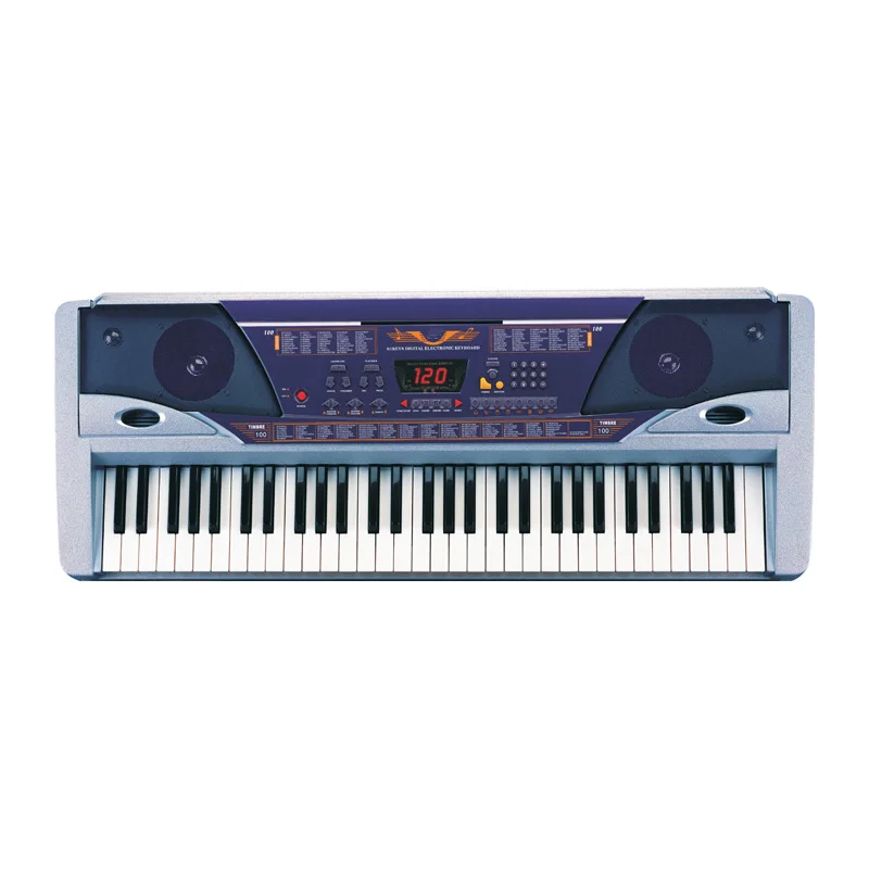

HUASHENG High Quality 61-Key Standard Keyboard Instruments Electric Organ Model Design 100 Timbres Electric Piano for Gifts