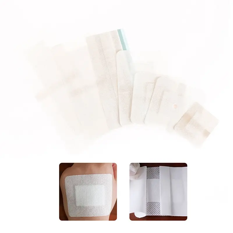 

Hypoallergenic Non-woven Medical Adhesive Wound Dressing Band Aid Bandage Large Wound First Aid 7 Size