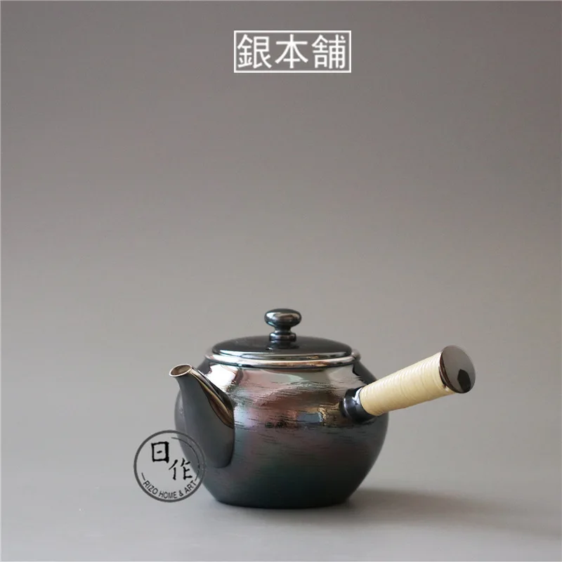 Японский чайник Sier Shop с срочными потребами и медным покрытием боковой ручкой D