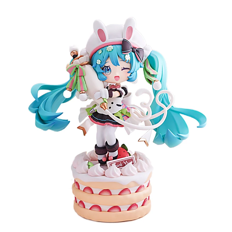 

In Stock Original BeBox APEX-TOYS Piapro Characters VOCALOID Hatsune Miku 39 Yan Ye Ver Anime Figure Model Action Toys Gifts