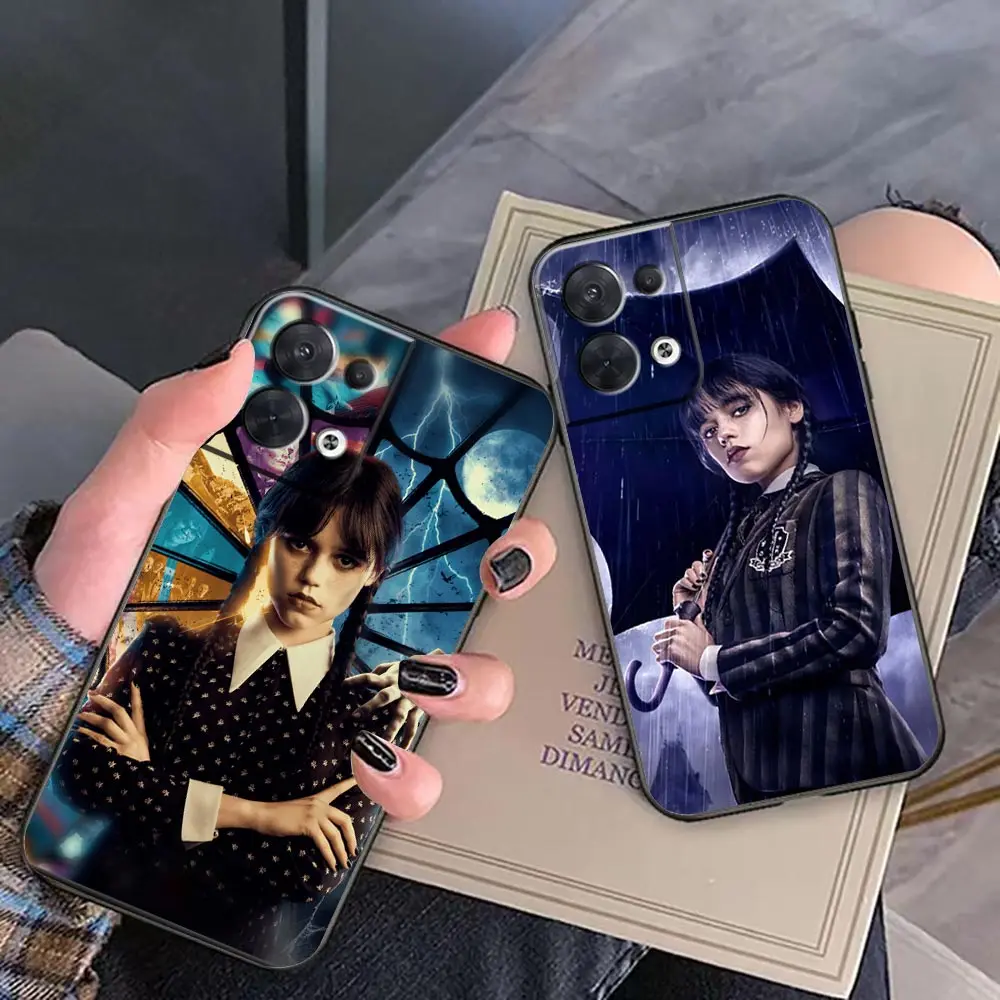 

Case For OPPO RENO 10 8 8T 7 7Z 6 6Z 5 4 3 2 2F PRO PLUS 4G FIND X2 X3 X5 5G Case Capa Funda Coque The Addams Family Wednesday