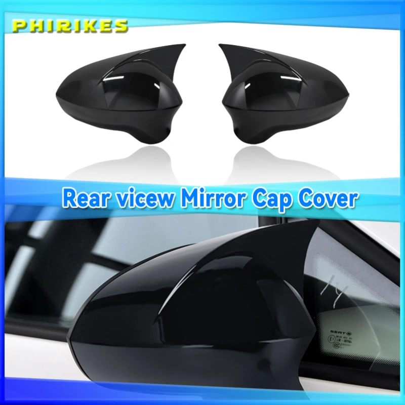 

Rearview Mirror Cap Wing Side Mirror Cover Fit For Seat ibiza Cupra 2009-2017 Performance Car Accessories