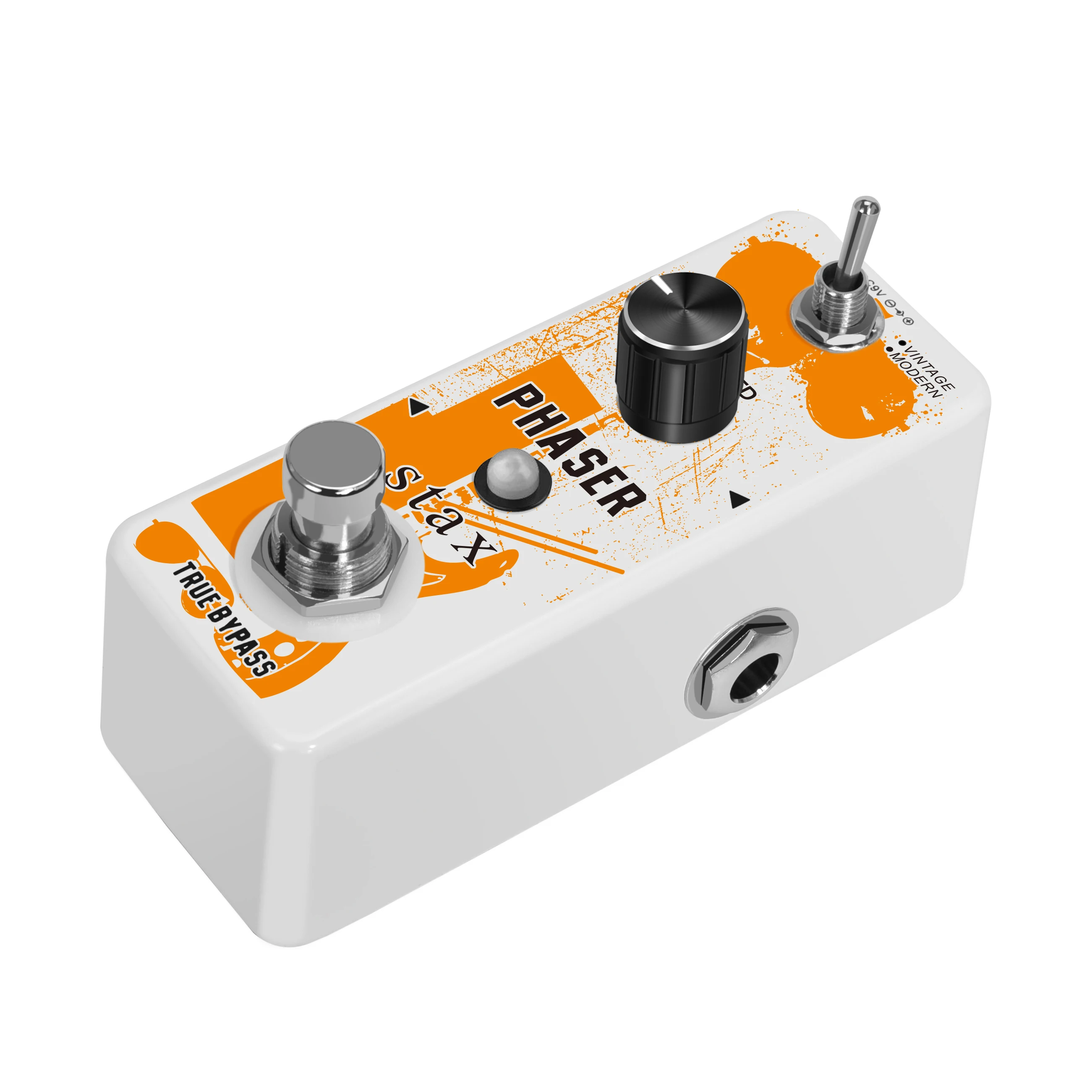 Stax LEF-313 Phaser Pedal Analog Phase Effect Pedal For Electric Guitar Vintage & Modern Modes With Mini Size True Bypass