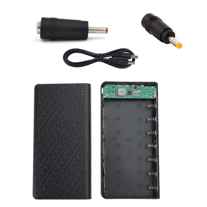

DIY ,Dual USB+9V/12V 5.5x2.1mm, 3.5x1.35mm and 4.0x1.7mm output for Phone Routers Speaker, Not Include E65C