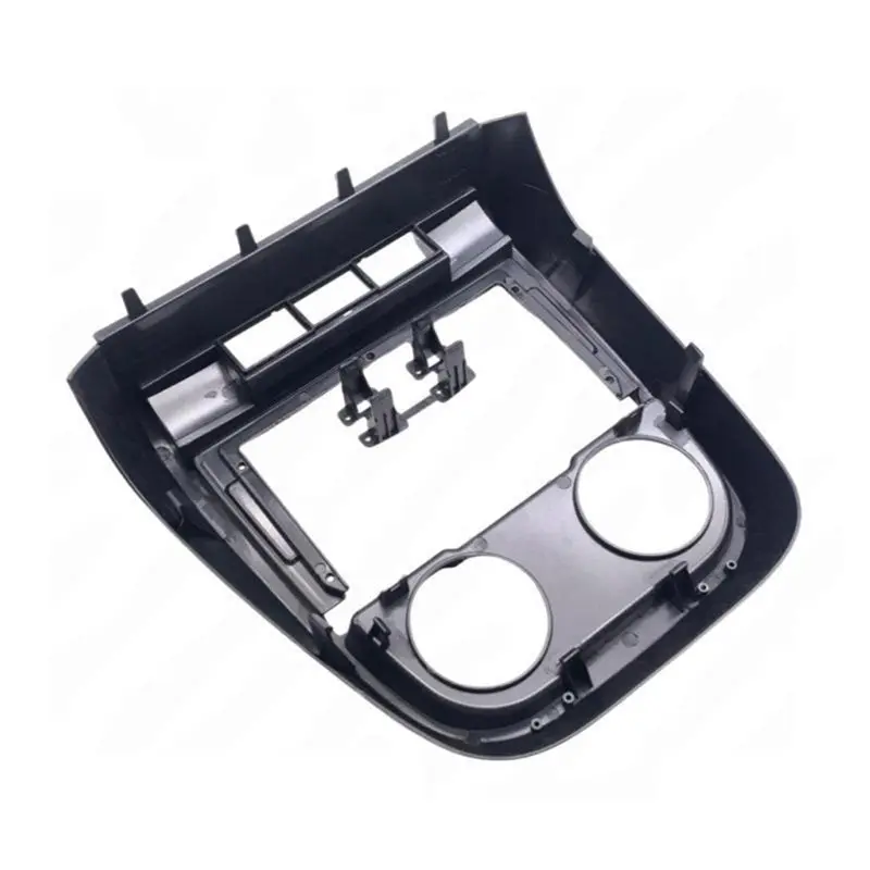 Фото Для VW Spacefox 2003-2009 и Crossfox 2007-2009: 9-дюймовая рамка для автомагнитолы, панель приборной панели для Android-стереоплеера №5