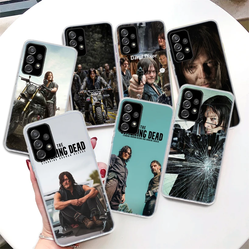 Ходячие мертвецы Дэрил Диксон Coque чехол для телефона Samsung Galaxy A51 A50 A71 A70 A41 A40 A31 A30 A21S