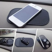 silica gel magic sticky pad anti slip non slip mat for car dvr gps for iphone with retail packing car stickerkey mount holder