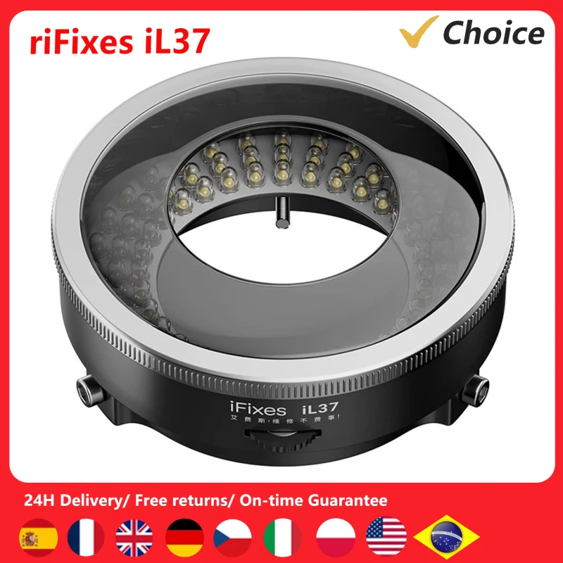 Микроскоп Ifix iL37 С Поляризационной Оптической Системой Кольцо Фотоподсветкой