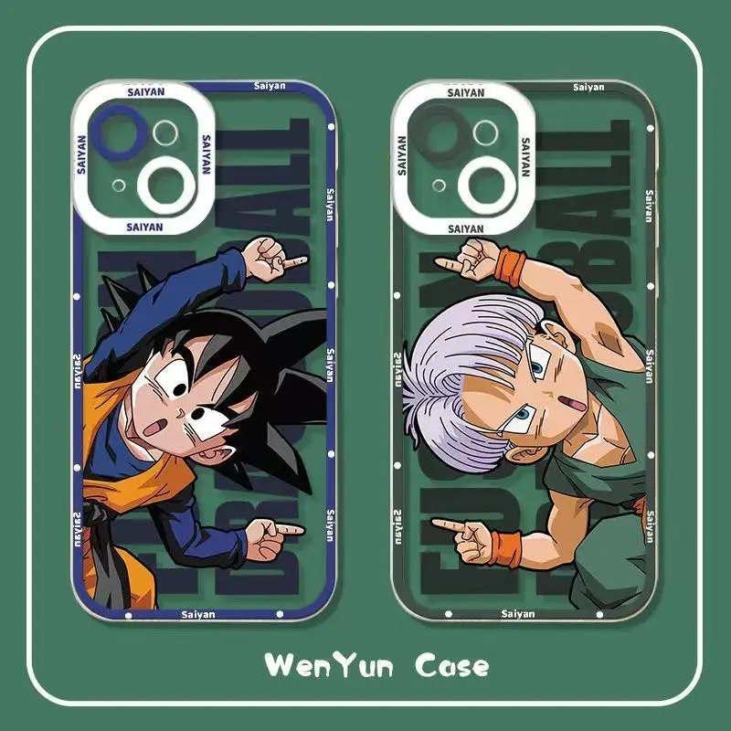 

Dragon Ball Goku Vegeta Phone Case cover For iphone 13 12 pro max 11 8 7 6 s XR PLUS X XS SE 2020 mini Shock Resistant